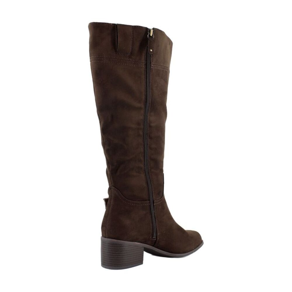 Dr. Scholl's Adeline Wide Calf Dark Umber Brown - Picture 7 of 8